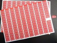 Minilabel 3 For 2 Mix And Match On Red 17 8X10mm Price Promotional Display Stand Point Of Sale Stickers Self-Adhesive Labels
