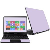 MightySkins Skin Compatible with Samsung Chromebook Pro 12.3" - Solid Lilac | Protective, Durable, and Unique Vinyl Decal wrap Cover | Easy to Apply, Remove, and Change Styles | Made in The USA