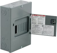 Square D QO816L100DS Load Center, Lug, 100A, 120/240Vac, 1Ph