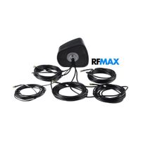 G44WW-17SSSRR: Black Five-in-One Vehicular Antenna for Cradlepoint IBR900 IBR1100 & Sierra Wireless. GPS + MiMo LTE + MiMo WiFi