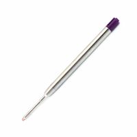 Monteverde Soft Roll Ballpoint Refill for Parker Ballpoint Pens, Purple, 50 Pack (P134PL)