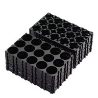 ZRM&E 10PCS 3x5 18650 Lithium Battery Holder Bracket 15 Cell DIY Battery Storage Box Protection Board 3P5S Fixed Combination Bracket Total 15 Holders