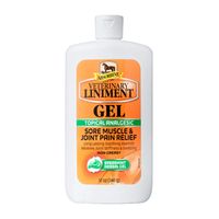 Absorbine Veterinary Liniment Topical Analgesic Sore Muscle and Arthritis Pain Relief Warming Liniment Rub, 12 Ounce