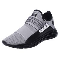 Men's Shoes,Men's for Adult Tennis Shoes Lightweight Breathable Lace-up Sneakers,Shoe for Men(7.5,Gray)