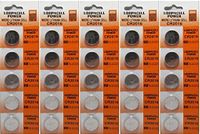(25) CR2016 Lithium Button Cell 3V Batteries