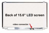 Fullcom 15.6 inch LCD Screen Display 120HZ Full HD EDP N156HHE-GA1 for GT62 GE63 GS63VR 7RG-078US MSI GP63 Leopard 8RE