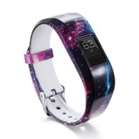 Kanzd Replacemet Silicone Watch Band Strap for Garmin VivoFit Jr/Jr 2 Kids' Fitness (R)