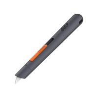 Slice 10513 Pen Cutter, 3 Position Manual Blade, Cuts Packages, Cardboard Box, Stays Sharp up to 11x Longer Than Steel Blades