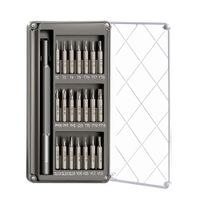 Precision Screwdriver Set with 21 Bits, Electronics Repair Mini Tool Kit, Small Magnetic Torx Screwdriver Set Fixing Most Electronics as iPhone, MacBook, Watches, Laptop, Camera (21 in 1)