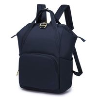 WindTook Casual College Backpack Lightweight Travel Wide Open Back to School Daypack Doctor Work Bag for Women and Men 475-Blue
