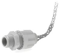 Woodhead 36681 Pulling Grip, Fiber Optic, Single Eye, Split Rod, 300lb Approximate Break Strength, 2.50" Mesh Length, 3.00" Bale Length, .23-.32" Cable Diameter