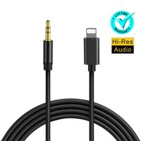 Aux Cord for iPhone 3.5mm Aux Cable Car Aux Cable to 3.5mm Male Audio Adapter Compatible with iPhone Xs/XS Max/X/8/8Plus/7/7Plus to Car Stereo/Speaker/Headphone Adapter Support iOS 12 or Later