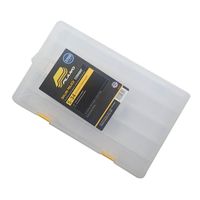Plano 23701-00 Stowaway with Adjustable Dividers, Clear, Pack of 1