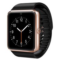 CNPGD Bluetooth Smart Watch(Partial Compatible for IPHONE)+(Full Compatible for Android phone) +Unlocked Watch Cell Phone+Fitness Tracker Camera Pedometer for Kids, Men and Women(Gold)