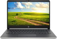 2019 HP 14 Thin & Light 14" Laptop HD BrightView Micro-Edge Display Intel Pentium Gold 4417U 2.3GHz 8GB RAM 128GB M2 SSD Webcam Bluetooth Type-C Webcam HDMI SD Card Reader Win 10 Silver