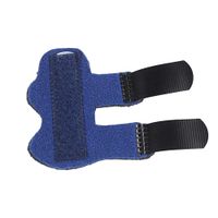Healifty Finger splints and Braces 1PC Adjustable Finger Support Splint Holder Finger Fracture Brace Protector Pads Corrector (Blue)