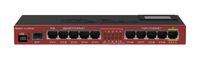 MikroTik - RB2011UIAS-IN - RB2011UASIN 5 Gigabit LAN ports, 5 Fast Ethernet LAN ports, OS L5 license, MicroUSB, 128MB RAM, LCD touchscreen for configuration