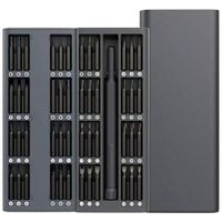 Precision Screwdriver Set, 48 in 1 Screwdriver Bits Set Repair Tool Precision Magnetic Screwdriver Kit Alluminum Box for Smartphone, Computer, Tablet, MacBook Pro, Watches Repair Kit