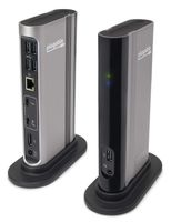 Plugable Thunderbolt 3 Dock with 60W Laptop Charging, DisplayPort or HDMI, 6 USB Ports, Compatible with Thunderbolt 3 MacBook and Windows Laptops