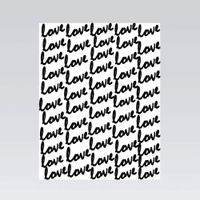 Love Card Black & Whire