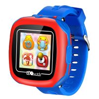 Kids Smart Watches with Games, 1.5" Touch Children Tracker Pedometer Step Count Wristwatch Digital Timer Alarm Stop Sports Clock Health Monitor Outdoor Birthday Gifts for Boy Girl (Blue)