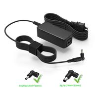 UL Listed AC Charger for Dell Chromebook 11 3180 3189 3120 P22T P26T PA-12 LA65NS2-01 Laptop Power Supply Adapter Cord 19.5V 3.34A 2.31A