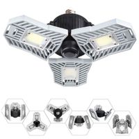 Led Garage Lights,Ceiling Light Bulbs Clamp 60W E26/E27 6000LM Utility Led for Workshop,Basement,Barn,Wine Cellar.etc(No Motion Activated)