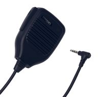 Coodio Remote Lapel Microphone Shoulder Speaker Mic [Compact Slim] For 1 Pin Yaesu FT-60R, VX-3R 2 Way Radio Walkie Talkie