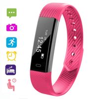 Eadear Unisex Waterproof Digital Display Buckle Closure Smart Bracelet Health Wristband Smart Watches