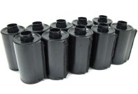 Ultrafine Reloadable 35mm Plastic Film Cassette for Bulk Loading, Pack of 10