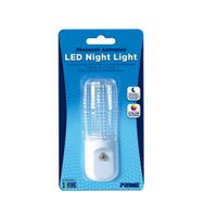 Prime Wire & Cable NLACG33 LED Automatic 7-Color Changing Cylinder Night Light, 1-Pack