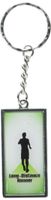 Graphics and More Long-Distance Running Long Distance Runner Man Male Boy Keychain Ring (K7186)