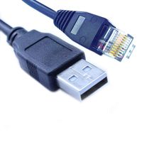 Washinglee AP9827 Cable for APC UPS 940-0127B, USB Console Cable for Replacement of 940-0127B, 940-127C and 940-0127E, Black (6 FT /1.8M)