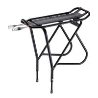 Ibera Bike Rack - Bicycle Touring Carrier with Fender Board, Frame-Mounted for Heavier Top & Side Loads, Height Adjustable for 26"-29" Frames