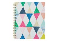 Ampersand for Blue Sky 2019-2020 Academic Year Weekly & Monthly Planner, Hardcover, Gold-Tone Twin-Wire Binding, 8.5" x 11", Harlequin