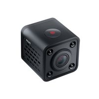 Smart Mini WiFi Cube Camera,Hidden Spy Network IP Nanny Cam, HD 1080P Wireless Home Security Camera Black Video Surveillance, Night Vision