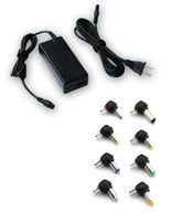 MIYAKO Universal Laptop Charger 120W 6 amps 15-24V One for All - Slim AC Adapter Power Supply Cord with USB Port 5V for Mobile/Tablet - Compatible with Lenovo HP Toshiba Samsung Acer Asus