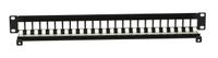 Black Box CAT7 Patch Panel, 1U, 24-Port