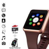 Smart Watch, Smartwatch Compatible with Android Samsung and iPhone(Partial Functions) with TF SIM Card Slot Text Call Reminder Camera Music Player Pedometer for Men Women