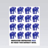 Birthday Elephant Card