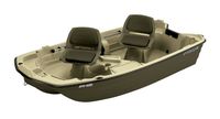 Sun Dolphin Pro 102 Fishing Boat (Cream/Brown, 10.2-Feet)