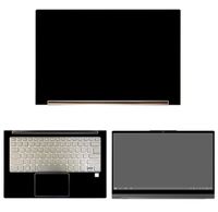 Decalrus - Protective Decal Black Skin Sticker for Lenovo Yoga C940 (14" Screen) case Cover wrap LEyoga14_C940-90