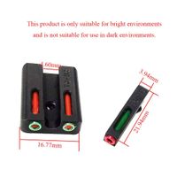 Handgun Front and Rear Sight feature Interchangeable LitePipes Fits Smith & Wesson M&P models (including SHIELD and .22 models, excluding .22 Compact, C.O.R.E. models, and SHIELD 380 EZ), SD9 and SD40