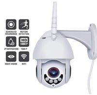 2019 Upgraded Full HD 1080P Security Surveillance Cameras Outdoor Waterproof Wireless PTZ Camera with Night Vision,IP WiFi Cam Surveillance Cam,Two-Way Audio,Motion Detection Cameras by Unine