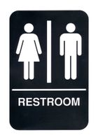 ADA Compliant Braille Restroom Sign