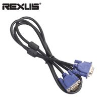 Uqiangbao VGA Cable HD 15 Pin Male to Male VGA Extension Cable Cord for Computer PC Laptop Notebook Projector LCD Monitor