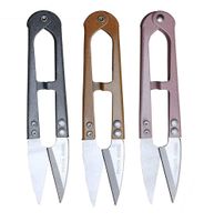 PENTA ANGEL 4.1inch Sewing Scissors Yarn Thread Cutter Mini Small Snips Trimming Nipper - Great for Stitch,DIY Supplies (3PCS, Multicolor)