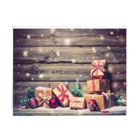 Nabsna Portable Print Christmas Style Collapsible Photography Background For Shooting Party Games & Activities