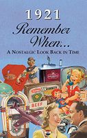 KardLet RW1921 1921 REMEMBER WHEN CELEBRATION KARDLET: Birthdays, Anniversaries, Reunions, Homecomings, Client & Corporate Gifts