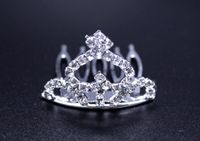 Exquisite Rhinestones Crystal Photo Prop Newborn Baby/Flower Girl Tiara Crown
